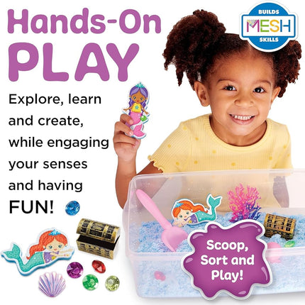 Creativity for Kids Sensory Bin: Mermaid - Mermaid Toys and Sensory Bins for Toddlers, Sensory Box and Bin Filler, Toddler Activities and Gifts for Girls (Ages 3+)