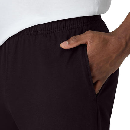 Hanes Originals Cotton Joggers, Jersey Sweatpants for Men with Pockets, 30" Inseam, Black, Small