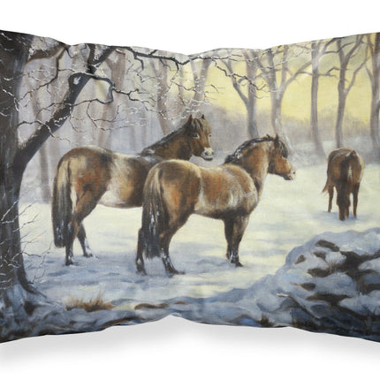 Caroline's Treasures BDBA0122PILLOWCASE Horses in 