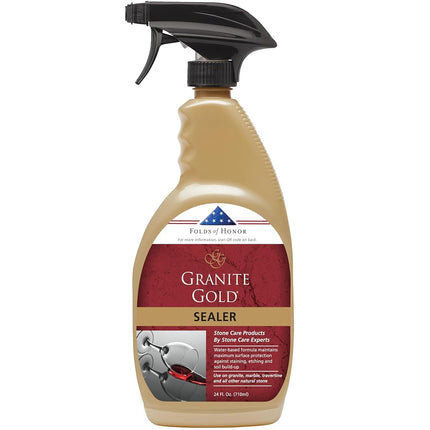 Granite Gold Sealer Spray Water-Based Sealing to P
