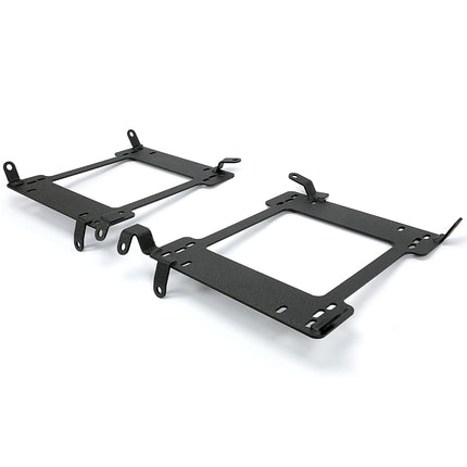 ECOTRIC Racing Seat Brackets Compatible with 1993-2007 Subaru Impreza WRX STI Replacement for SB019DR SB019PA Steel Mounting Brackets Rail Track