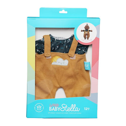 Manhattan Toy Wee Baby Stella Little Earthling Baby Doll Clothing Outfit for 12" Soft Dolls