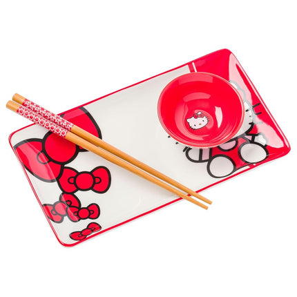 Silver Buffalo Hello Kitty Red and White Classic B