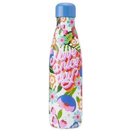 Botella de agua de acero inoxidable S'well, Steffi Lynn x S'well, recipientes con triple capa de aislamiento al vacío que mantienen las bebidas frías durante 36 horas y calientes durante 18, sin BPA, perfecta para llevar, 17 onzas
