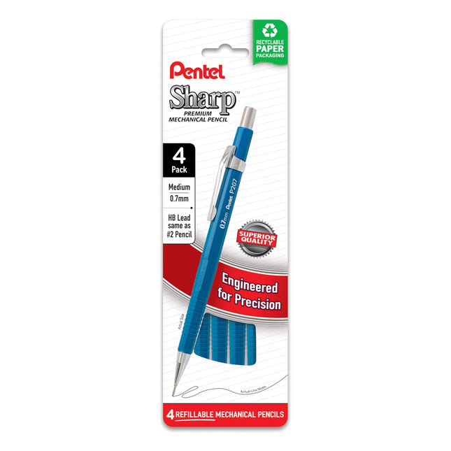 Pentel Sharp Mechanical Pencil, (0.7mm), Medium Li