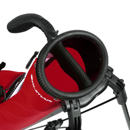 Orlimar Pitch 'n Putt Golf Lightweight Stand Carry Golf Club Bag for Men and Women, Brick Red