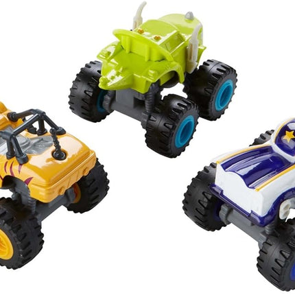 Fisher-Price Nickelodeon Blaze & The Monster Machines, 3 Pack Die-Cast Pack #2