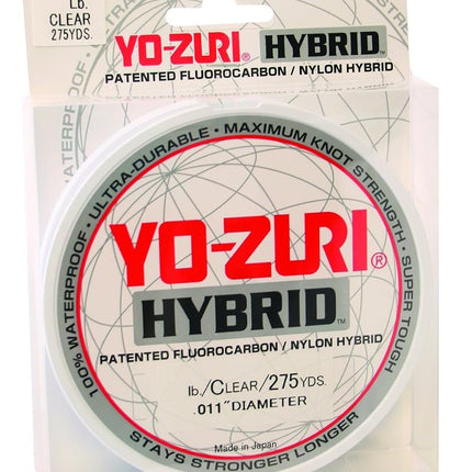 Yo-Zuri Hybrid Clear Line 275YD Spool in 6LB