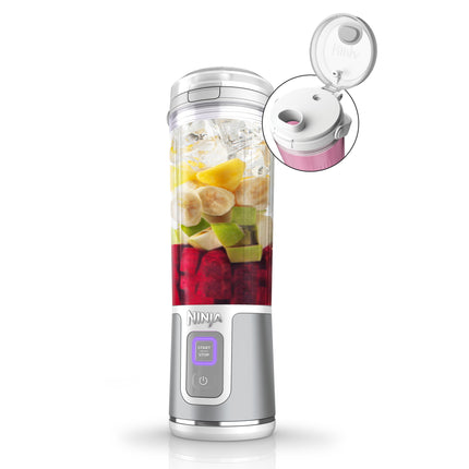 Ninja BC151WH Blast Portable Blender, Cordless, 18