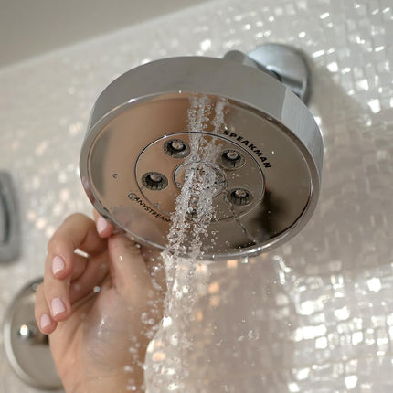 Speakman S-3010-E2 Neo Anystream Adjustable Shower Head for Stylish Bathroom Décor, Polished Chrome, 2 GPM