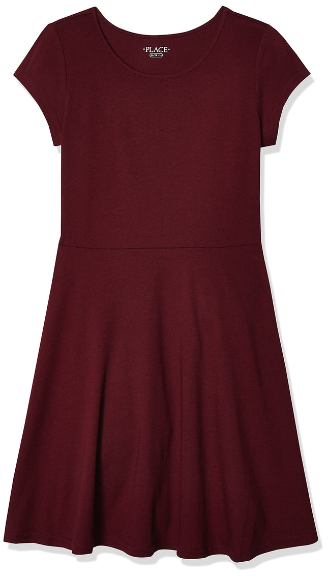 The Children's Place Girls Short Sleeve Basic Skat