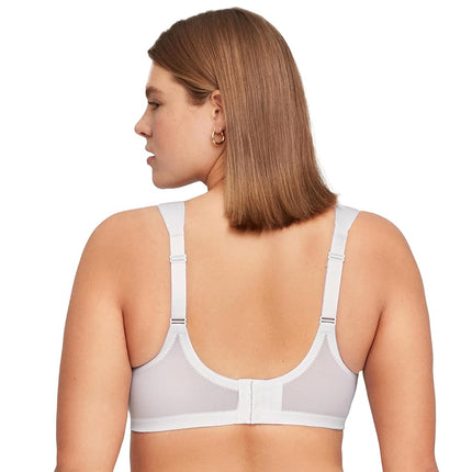 Glamorise MagicLift Seamless T-Shirt Wirefree Bra 1080 (Women's & Women's Plus) White