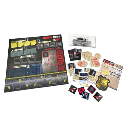 PlayMonster Criminal Minds Unknown Subject - Unsub - Fast-Paced Social Deduction Game - Play as Characters from The Hit Show - Ages 14+ - 5–8 Players, Multicolor