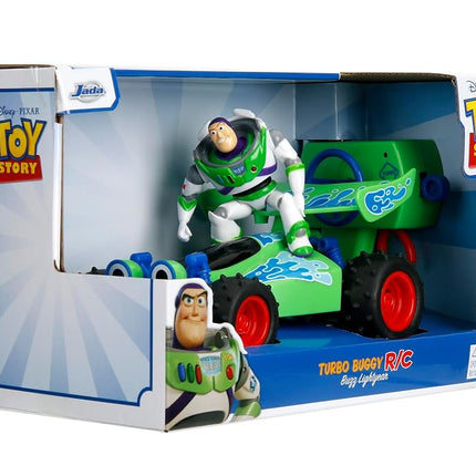 Disney Pixar Toy Story 4 Turbo Buggy W/Buzz Lightyear Radio Control Vehicle, 2.4 Ghz, 1: 24