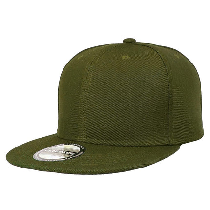 Classic Snapback Hat Cap Hip Hop Style Flat Bill B