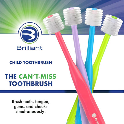 Brilliant Child Toothbrush By Baby Buddy, Pink, 1 Count