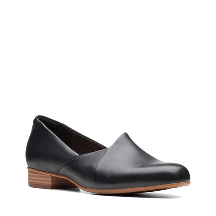 Clarks Women's Juliet Palm Loafer, Black Leather, 3 UK