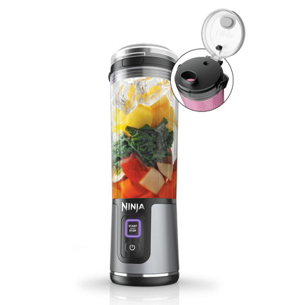 Ninja BC151BK Blast Portable Blender, Cordless, 18