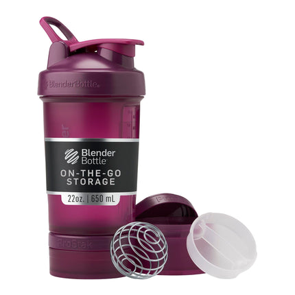 BlenderBottle Shaker Bottle with Pill Organizer an