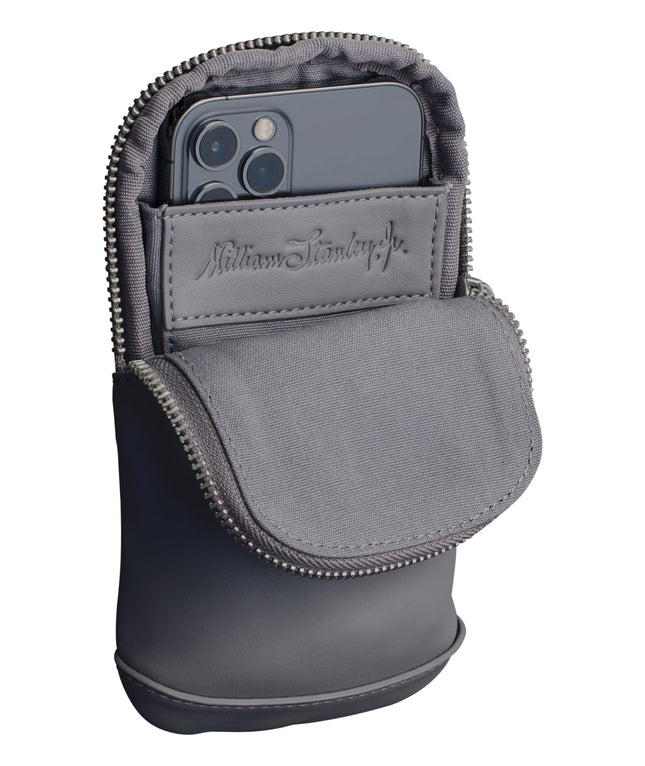 STANLEY Étui accessoires de bouteille Cross Midi | Support pour téléphone, portefeuille et clés pour bouteille d'eau | Pochette en similicuir pour sangle de transport | Accessoires pour gobelet | Sans BPA | Pierre