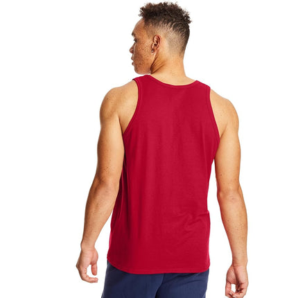 Hanes Men's X-Temp Tank Top 2 Pack, Deep Red, Small, Deep Red, Large