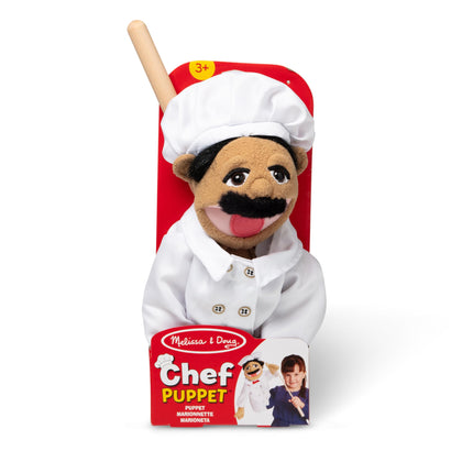 Melissa & Doug Títere Chef con Varilla de Madera Desmontable para Gestos Animados