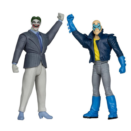 McFarlane DC Direct Page Punchers 4pk Batman, Son of Batman, Superman & The Joker (The Dark Knight Returns) Gold Label 3in Figures with Comic Toys