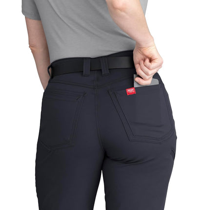 Red Kap Women's Cooling Work Pant, Navy, 10 Tall