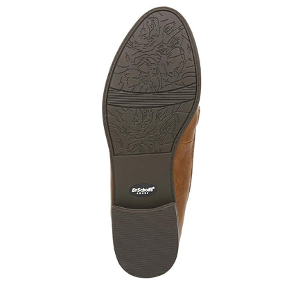 Dr. Scholl's Shoes Women's Rate Adorn Slip on Loafer, Honey Smooth, 6 UK