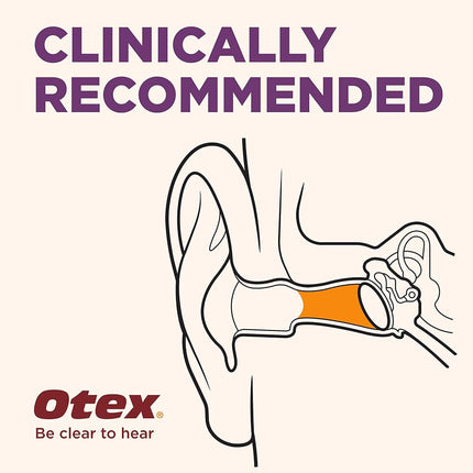 Otex Sodium Bicarbonate Ear Drops for Hardened Ear Wax - 10ml Bottle with Dropper Applicator