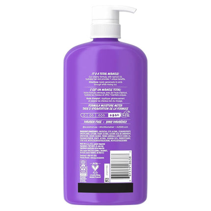 Aussie Total Miracle 7 Benefits Hair Conditioner for Damaged Hair, for All Hair Types, Paraben-Free, 30.4 fl oz, 4-pack