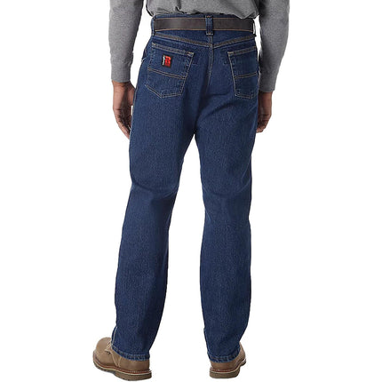 Wrangler Men's Five Pocket Jean, Mid Stone, 30W x 32L
