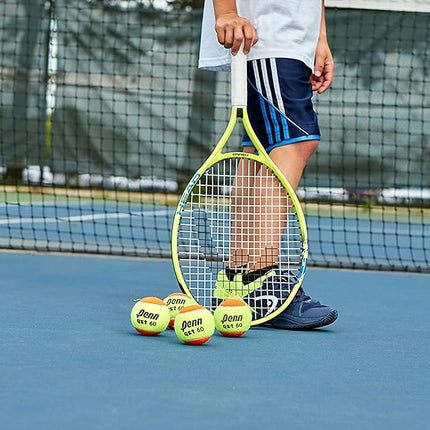 Raquette de tennis HEAD Speed 23 Junior pré-cordée, raquette de tennis légère pour enfants et débutants, cadre en aluminium durable, 6-8 ans, 23 pouces, jaune