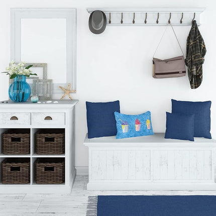 Snowballs Fabric Decorative Pillow