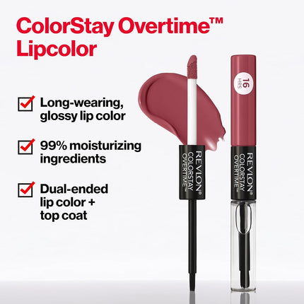 Revlon ColorStay Overtime Lipcolor, Forever Scarlet