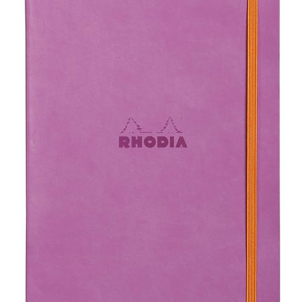 RHODIA 117411C - Lilac Soft Notebook - A5 - Lined 