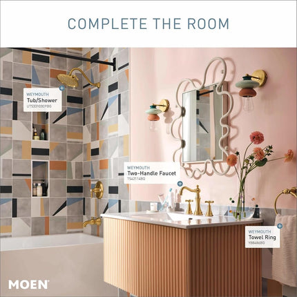 Moen YB8486BG Weymouth Bath Accessory, Brushed Gold