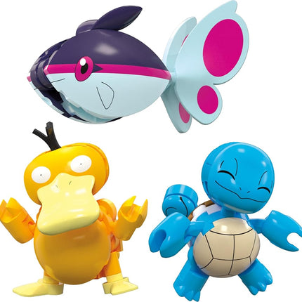 MEGA Pokémon Building Toys Set Aquatic Adventure with 319 Pieces, 2 Poseable Characters, for Kids, HXF79