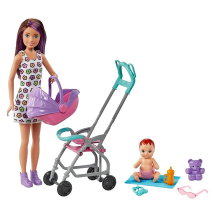 Barbie Skipper Babysitters Inc Doll, Playset and Accessories
