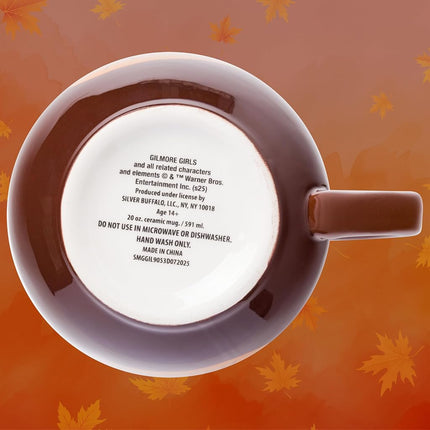 Silver Buffalo Gilmore Girls Luke's Coffee Pot Ceramic 3D Sculpted Mug, 20 Ounces