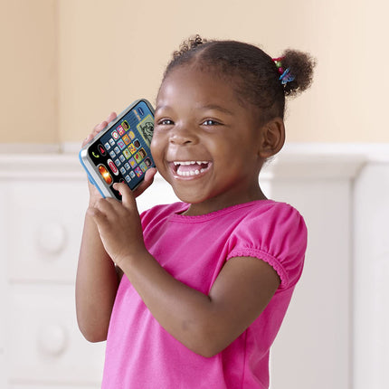 Teléfono didáctico con llamadas y chat VTech, negro