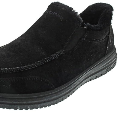 Skechers Men's Murette Scofield Loafer Trainer, Black, 7 UK