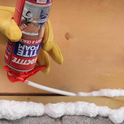 Loctite TITEFOAM Insulating Foam Sealant, Case of Twelve 12 Ounce Cans (1988753-12)
