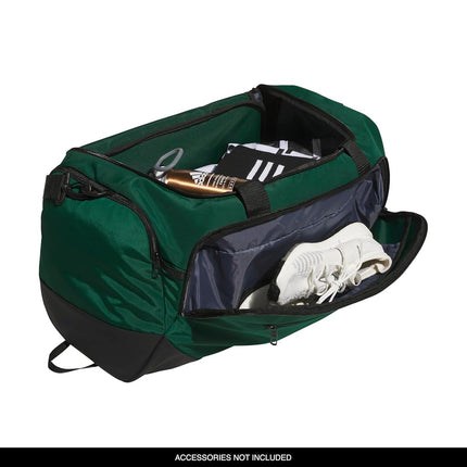 adidas Defender 5 Small Duffel, Team Dark Green/Medium 59L, One Size