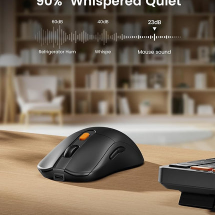 ProtoArc KM60 Bluetooth Wireless Keyboard and Mouse, Rechargeable
