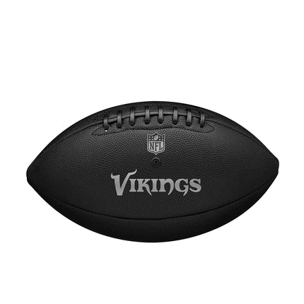 WILSON NFL Team Metallic Premiere Football - Official Size, Minnesota Vikings