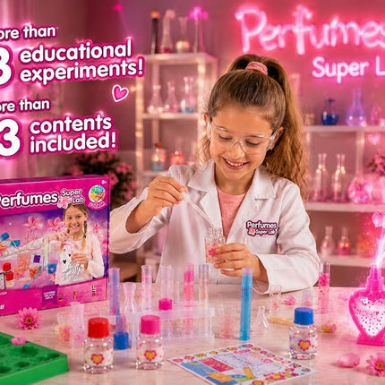 Science4you - Perfume Super Lab for Kids +8 Years - Scientific Kit with 13 Creative Activities: Perfume Maker Laboratory, Educational Toy for Kids 8-12 Years