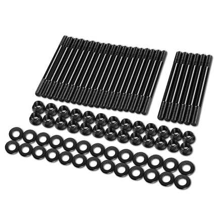 DNA MOTORING Cylinder Head Studs Kit Compatible with 98-10 Dodge Ram 2500 3500 4000 4500 5500/11-18 Ram 2500 3500 4000 4500 5500, With Cummins 5.9L 6.7L 24V Engines, LEPOW-119