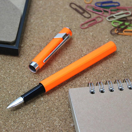 Caran Dache Fountain Pen, Fluo Line, Orange, with Medium Nib