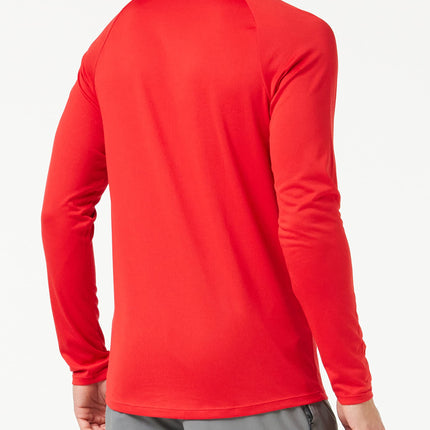 Camiseta de manga larga con cremallera Tech 2.0 1/2 para hombre de Under Armour, rojo (602)/negro, 4XL alto